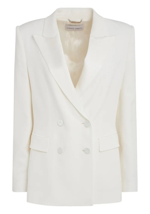 Alberta Ferretti double-breasted blazer - White