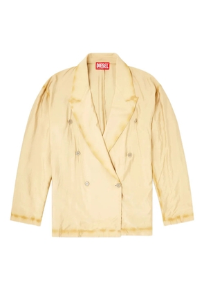 Diesel J-Keysery double-breasted blazer - Yellow
