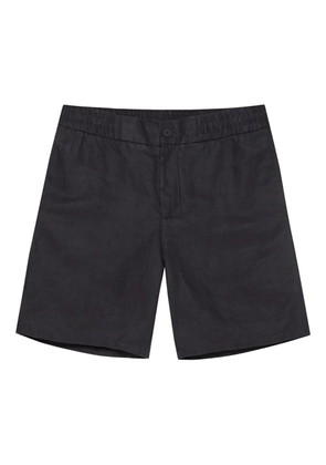 Orlebar Brown mid-rise linen shorts - Blue