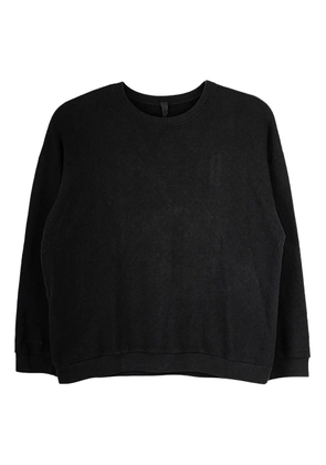 Chrome Hearts embroidered vertical-logo sweatshirt - Black