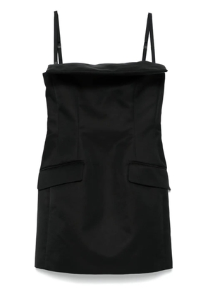 Sportmax square-neck dress - Black