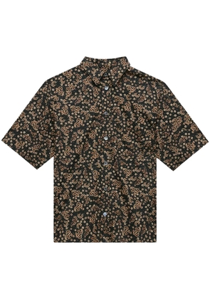 MARANT Labilio floral-print shirt - Black