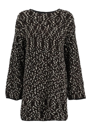 Gianfranco Ferré Pre-Owned chenille sweater - Black