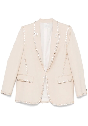 Forte Forte button-embellished blazer - Neutrals