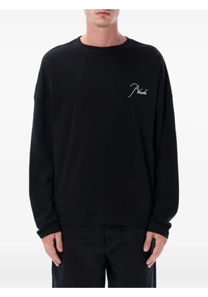 RHUDE long-sleeves T-shirt - Black