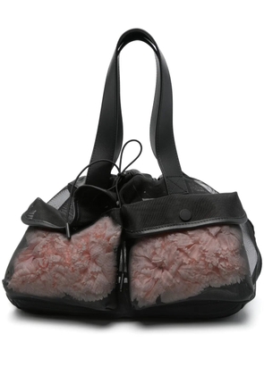 Simone Rocha mesh tote bag - Black