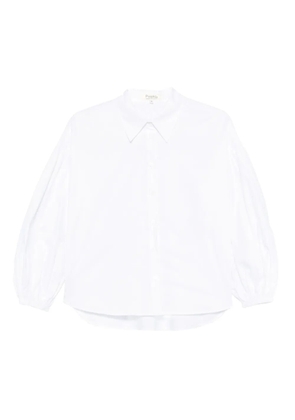 PSOPHIA balloon-sleeve shirt - White