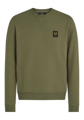 Belstaff Belstaff logo-patch sweatshirt - Green