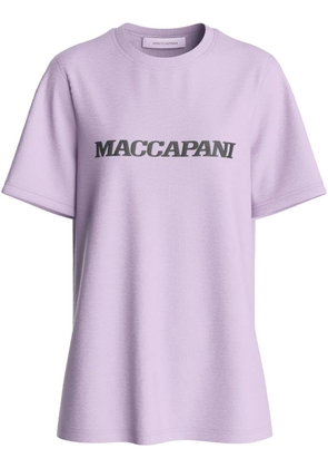 Maccapani The Logo T-shirt - Purple