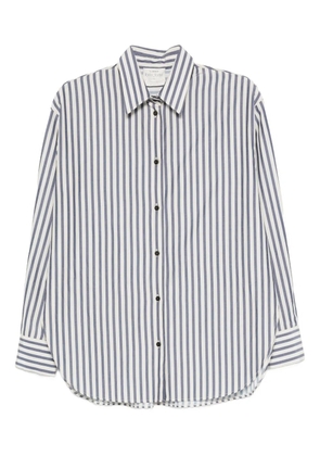 Forte Forte striped long-sleeve shirt - Blue