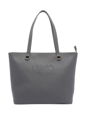 LIU JO logo-embossed tote bag - Grey