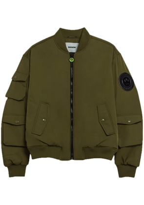 BARROW logo-appliqué bomber jacket - Black