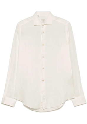 Eleventy linen shirt - Neutrals