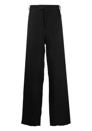 Eckhaus Latta straight-leg tailored trousers - Black