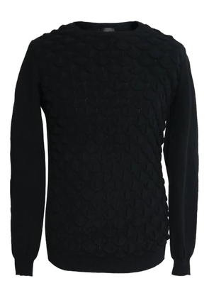LES HOMMES wool jumper - Black
