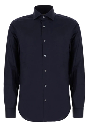 Corneliani poplin shirt - Blue