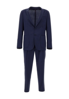 Santaniello single-breasted suit - Blue