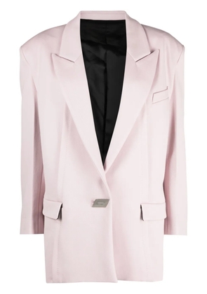 The Attico single-breasted blazer - Pink