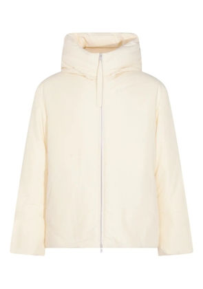 Jil Sander hooded zip jacket - Neutrals