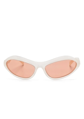 Prada Eyewear biker-frame sunglasses - White