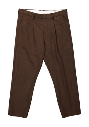 NN07 pleated trousers - Brown