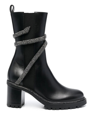 René Caovilla Cleo 65mm embellished Chelsea boots - V213 BLACK/JET HEMATITE