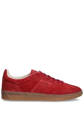 BOSS suede sneakers - Red