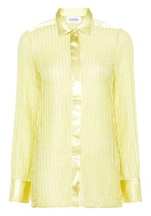 Charo Ruiz Ibiza Achty lace-detail shirt - Green