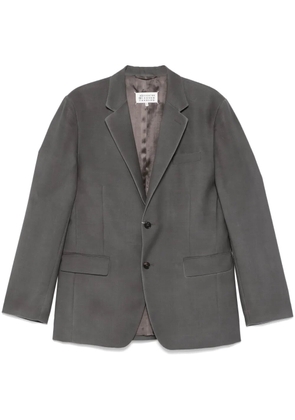 Maison Margiela single-breasted blazer - Grey