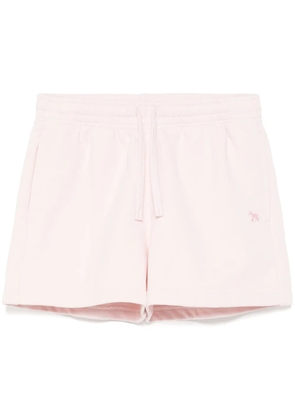 Maison Kitsuné baby fox-patch sweatshorts - Pink