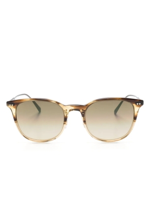 Oliver Peoples Gerardo round-frame sunglasses - Brown