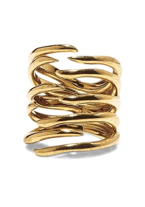 Panconesi coiled-design ring - Gold
