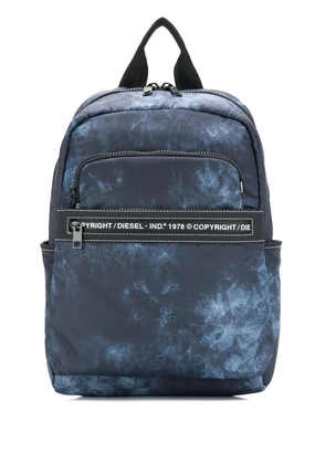 Diesel faded print backpack - Black