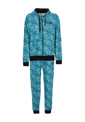Moschino Pre-Owned patterned hoodie tracksuit set - Blue