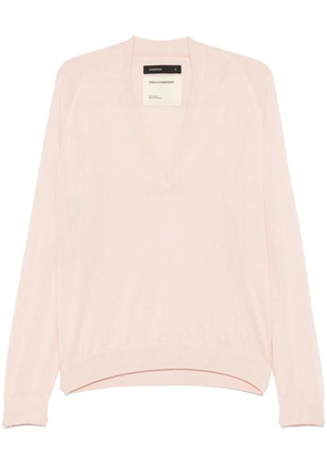 Frenckenberger V-neck sweater - Pink