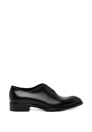 TOM FORD leather oxford shoes - Black