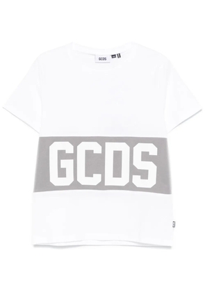 GCDS Band Logo T-shirt - White