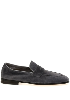 Brunello Cucinelli suede loafers - Grey