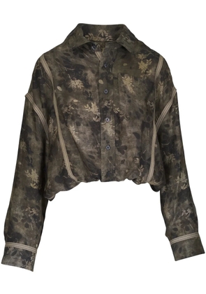 R13 Bubble shirt - Green