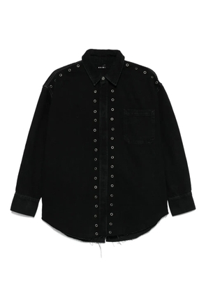Ksubi eyelet-details shirt - Black