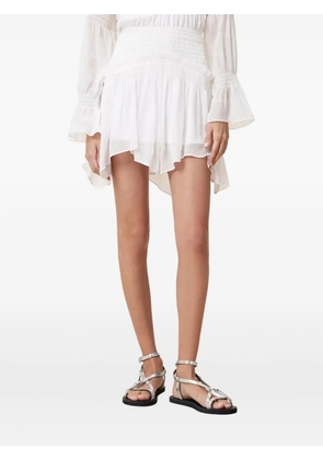 AllSaints Pamela mini skirt - White