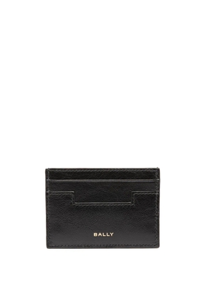 Bally logo-print leather cardholder - Black