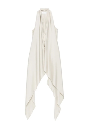 Christian Wijnants asymetric halter top - White