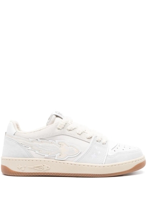 Enterprise Japan Rocket panelled sneakers - White