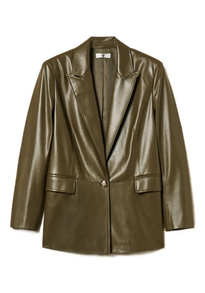 TWINSET peak-lapel single-button blazer - Green