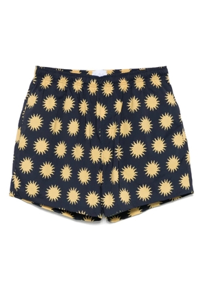BLUE SKY INN sun-print swim shorts