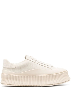 Jil Sander low-top leather sneakers - Neutrals
