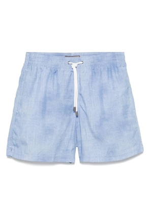 Canali drawstring swim shorts - Blue