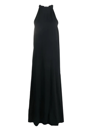 Gauchère draped-detail sleeveless maxi dress - Black