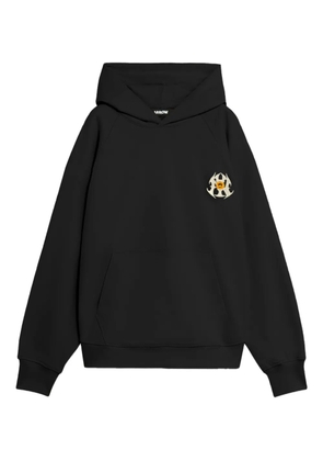 BARROW graphic-embroidery hoodie - Black